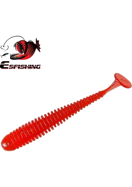 PA02 Stili 50MM 12 Adet Esfıshıng Salıncak Darbe Halkası Shad mm Yumuşak Lures Silikon Yemler Yapay Pesca Leurre Souple Balıkçılık Lures (Yurt Dışından)