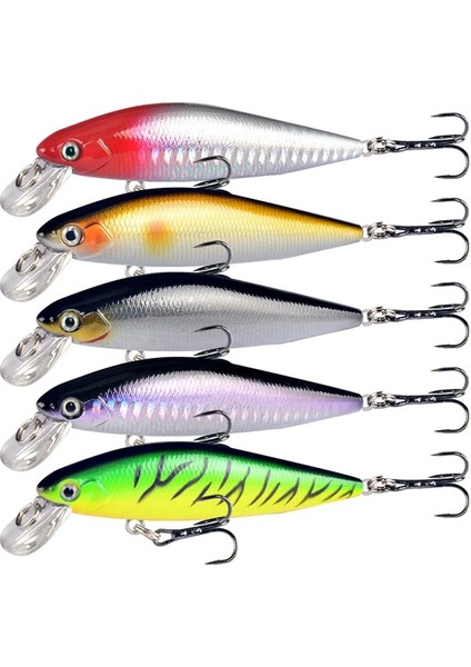 No4 Tarzı 7cm 5g Rankbait Minnow Balıkçılık Cazibesi Yüzen Sert Yem 5g.5g Yapay Yem Balıkçılık Wobblers Yüzme Sazan Olta Takımı (Yurt Dışından) fiyatları