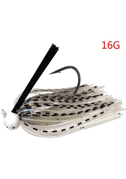 15 Beyaz 16G Tarzı Mycena 7ggg Chatter Yem Er Yem Otsuz Balıkçılık Cazibesi Buzzbait Wobbler Chatterbait Bas Turna Walleye Balıkları Için (Yurt Dışından)