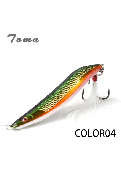 COLOR05 18G Tarzı Toma Metal Zoon Balıkçılık Lures 18G 25G Titreşim Crankbait Bas Yapay Sert Yem Tüy Kanca Olta Takımı (Yurt Dışından)