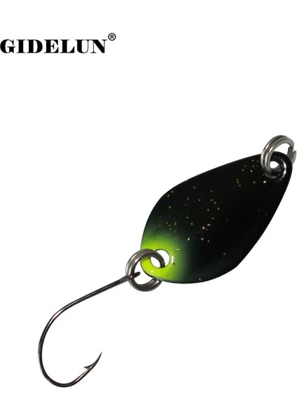 E Stili 10 Adet Bölünmüş Yüzük Spoon Fishing Lure 2gg Metal Spoon Bait Isca Artificial Fishing Bait Pesca Fishing Tackle Trout Lure (Yurt Dışından)