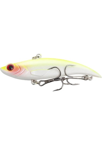Limon Sarısı Stili Balıkçılık Cazibesi Vıb Batan Sert Yem Ağırlıkları 12.8g Titreşim Isca Yapay Yemler Çift Kanca Pesca Levrek Balık Mücadelesi Için (Yurt Dışından)