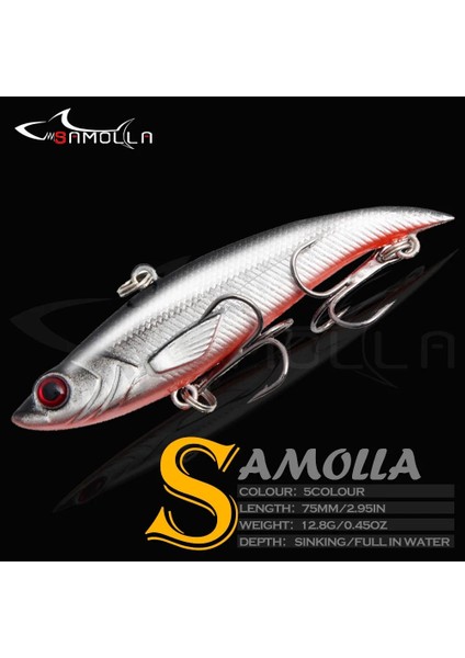 Limon Sarısı Stili Balıkçılık Cazibesi Vıb Batan Sert Yem Ağırlıkları 12.8g Titreşim Isca Yapay Yemler Çift Kanca Pesca Levrek Balık Mücadelesi Için (Yurt Dışından) fiyatları