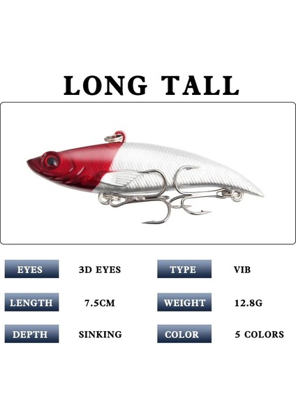 Limon Sarısı Stili Balıkçılık Cazibesi Vıb Batan Sert Yem Ağırlıkları 12.8g Titreşim Isca Yapay Yemler Çift Kanca Pesca Levrek Balık Mücadelesi Için (Yurt Dışından) fırsatları