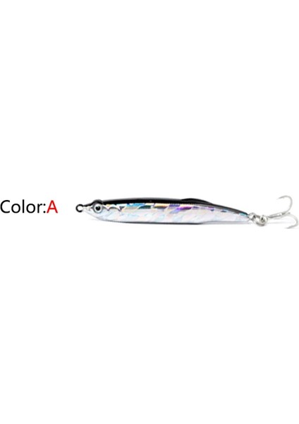 Bir Stil 9.5cm-17.5g Outkıt Yüksek Li Heyecan Sopa Balıkçılık Cazibesi 7cm 9g Batan Kalem Uzun Döküm Shad Minnow Yapay Yem Pike Lures (Yurt Dışından)