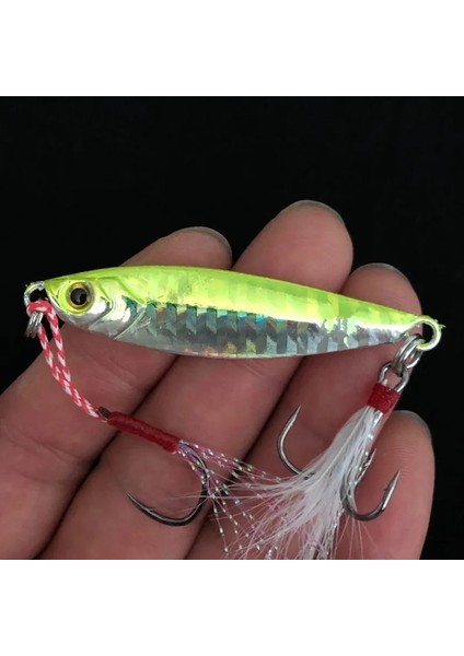 15G Mavi Stil Shore Cast Balıkçılık Cazibesi Yavaş Sallayarak Jigbait 7gggggggg Jig Yapay Metal Cazibesi Yem 1 Parça Satış (Yurt Dışından)