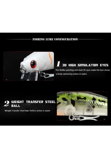 No.5 Tarzı Krank Yemi Balıkçılık Cazibesi G Yüzen Isca Yapay Sert Yem Wobblers Minnow Bass Pike Trolling Pesca Sazan Olta Takımı (Yurt Dışından) indirimleri