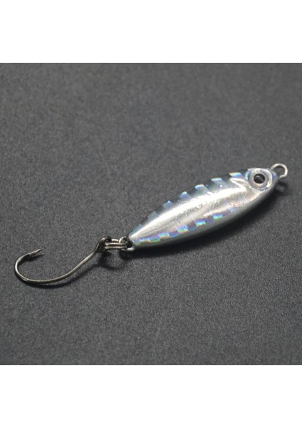 Gümüş Tarzı 3g 2.8cm Küçük Jigs Shore Cast Balıkçılık Cazibesi 3g 5g Okyanus Tatlısu Yakalama Kaşık Kültür Bass Yapay Lureece Satış (Yurt Dışından)