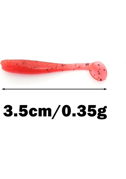 E Stili Lot Wobblers Mini Okyanus Kaya Balıkçılığı Yumuşak Yemler Kauçuk Yumuşak Yemler 3.5cm Yumuşak Solucan Yapay Yemler Bas Silikon Balık (Yurt Dışından) fırsatları
