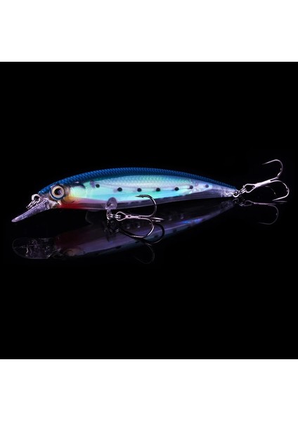 H Tarzı 11CM 14G Balık Tutma Tümü Balıkçılık Için Wobblers Cazibesi Minnow 11CM 14G Tüm Ürünler Balık Yemleri Için Yapay Yem Kalem Besleyici Işıklı Balık Tutma (Yurt Dışından)