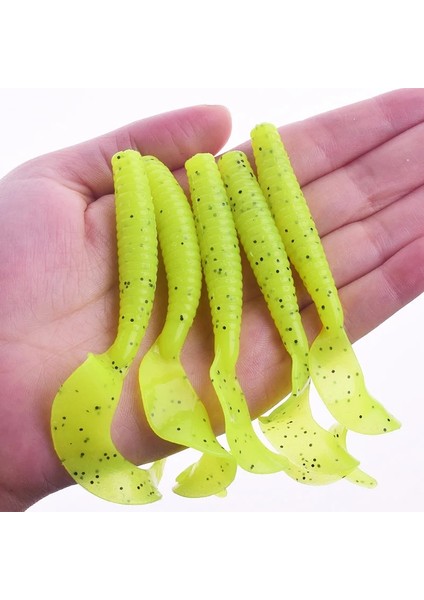 B Tarzı 5pcslot Jig Wobblers Yumuşak Yem Solucan Lures 8cm 4.3g Karides Lezzet Katkı Maddesi Silikon Yapay Swimbait Bas Sazan Olta Takımı (Yurt Dışından) fiyatları