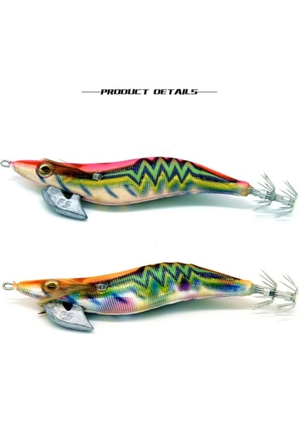 No.12 Tarzı 13.5CM-21G Balıkçılık Cazibesi Ikinci Nesil Ahşap Karides Inç Ahşap Karides Kalamar Yemi Mürekkepbalığı Yemi Balıkçılık Cazibesi Tuzlu Su Cazibesi (Yurt Dışından) fırsatları