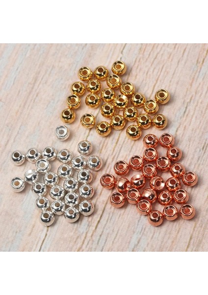 Bakır Tarzı 2,8 mm Sinek Bağlama Malzemesi Güzel Tasarımlı Tungsten Boncuklar Yüksek Li Oluklu Boncuk Dayanıklı Balık Tutma Aracı (Yurt Dışından)