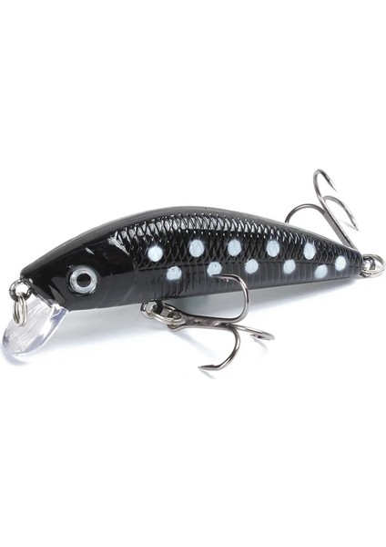 No.8 Stili Sert Yem 1 Adet Yüzen Balıkçılık Lures Minnow Sert Yem G Yapay Yem Balıkçılık Wobblers Crankbait Sazan Levrek Jig Olta Takımı (Yurt Dışından) modelleri