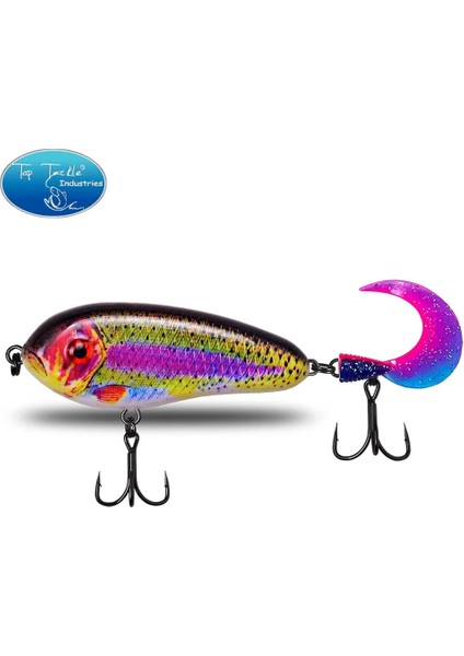 Yumuşak Kuyruk-16 Stili 80MM 28G Cf Lure Fishing Lure Pike Jerk Bait Slow Sinking Taimen Chum Fishing Lure With Soft Tail (Yurt Dışından)