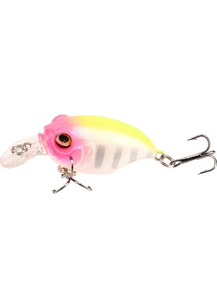 E Stili 1 Adet Wobbler Balıkçılık Cazibesi Büyük Crankbait Minnow Bas Trolling Pike Sazan Lures 8 Renk 5.8cm.2g Yapay Yem Olta Takımı (Yurt Dışından)
