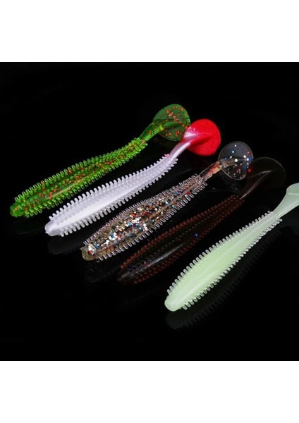 C3 Stili 60 mm Yürüyüş Fısh Lot 6cmcm Yumuşak Yem Canlı Swimbait Balıkçılık Cazibesi Shad Solucan Yapay Balık Tutma Yemi Bas Pike Cazibesi Olta Takımı (Yurt Dışından)