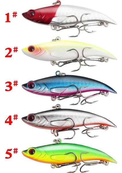 Siyah Sırtlı Gümüş Stil Balıkçılık Cazibesi Vıb Batan Sert Yem Ağırlıkları 12.8g Titreşim Isca Yapay Yemler Çift Kanca Pesca Levrek Balık Mücadelesi Için (Yurt Dışından) modelleri