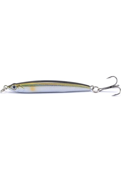 No.6 Tarzı 1 Adet Yüksek Li Heyecan Sopa Balıkçılık Cazibesi 7cm 10G Batan Kalem Uzun Döküm Shad Minnow Yapay Yem Pike Lures (Yurt Dışından)