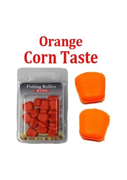 Turuncu Tarzı Arp Balıkçılık Kaynar Patlamış Mısır Tatlı Kokusu Sarı Yüzen Mısır Sahte Yem Cazibesi Açılır Kaynamış Teçhizat Sazan Yem Olta Takımı (Yurt Dışından)