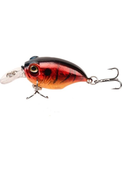 B Tarzı 1 Adet Wobbler Balıkçılık Cazibesi Büyük Crankbait Minnow Bas Trolling Pike Sazan Lures 8 Renk 5.8cm.2g Yapay Yem Olta Takımı (Yurt Dışından)