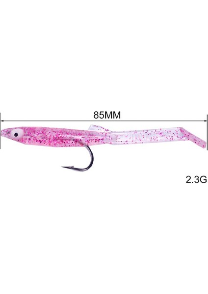 Renk 6 Tarzı Ilure Lot Balıkçılık Yumuşak Yem G Yumuşak Deniz Yılan Balığı En Li Sahte Yem Kürek Kuyruk Kum Yılan Balığı Pesca Balıkçılık Cazibesi Krank Yemi (Yurt Dışından) indirimleri