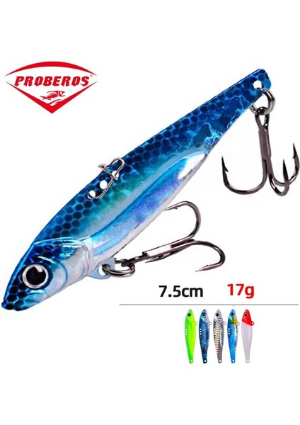 B Tarzı 7g Metal Vib Balıkçılık Cazibesi Ağırlıkları Uzun Atış Yuvaları Kanca Metal Jig Articulos De Pesca Isca Yapay Bas Yemi Derin Deniz Balıkçılığı (Yurt Dışından)