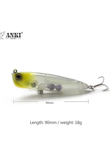 G1 Stili 90 mm Ankı Kedı Batan Kalem Balıkçılık Cazibesi 18.2gmm Minnow Yavaş Batan Yem Vıb Wobblers Jig Yapay Çelik Kancalar Kaya Balığı (Yurt Dışından) indirimleri