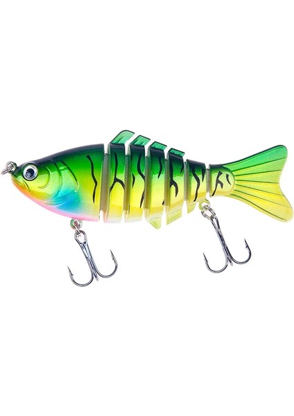 No.15 Tarzı 100 mm 1pcs Underwater Wobblers Articulated Fishing Lures G Realistegmented Artificial Crankbaits Carp Hard Bait Swimbait (Yurt Dışından)