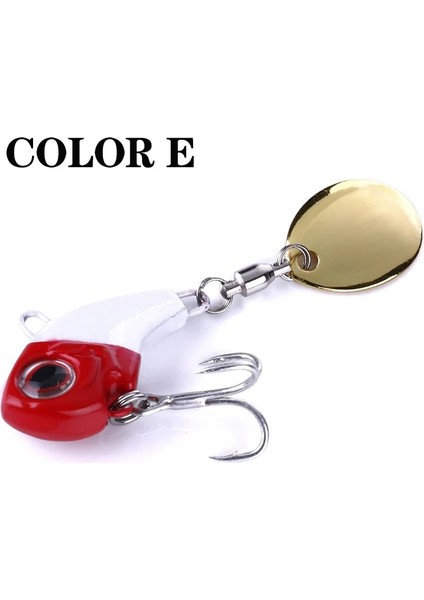 Renk E Stili 32MM 16G 8ggg Metal Vıb Titreşim Yem Er Kaşık Balık Tutma Lures Jigs Alabalık Wobbler Balık Tutma Sert Yemler Pesca Dropship ile Mücadele (Yurt Dışından)