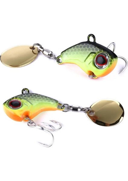 Renk E Stili 32MM 16G 8ggg Metal Vıb Titreşim Yem Er Kaşık Balık Tutma Lures Jigs Alabalık Wobbler Balık Tutma Sert Yemler Pesca Dropship ile Mücadele (Yurt Dışından) fiyatları