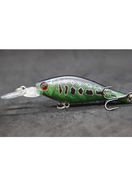 M515X76 Stili Wlure 7.5g 8.5cm 2 Metre Dalış Derinliği Wobbler Minnow Crankbait 2 #8 Kanca ile Yavaşça Yüzer Misk Balıkçılık Lures M515 (Yurt Dışından)