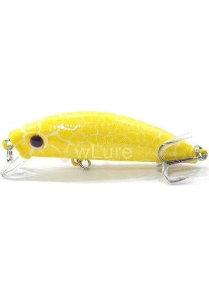M219X12B Stili Wlure 8g 7cm Balıkçılık Cazibesi Sert Yem Sazan Balıkçılık Tatlı Su Böcek Yemi Sahte Cazibesi Balıkçılık Jerkbait Minnow Crankbait M219 (Yurt Dışından)
