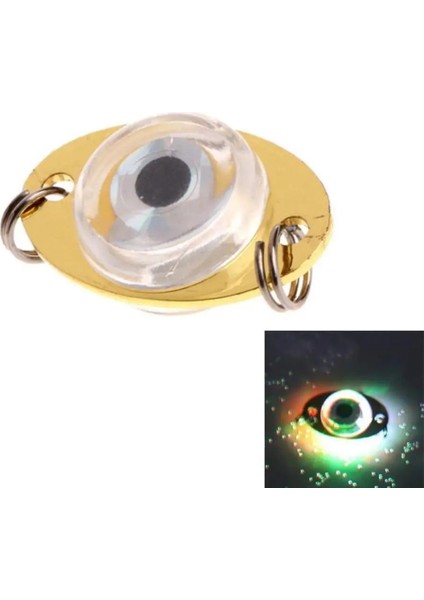 Çok Renkli Stil LED Balık Lambası Mini Balıkçılık Cazibesi Işık Derin Damla Sualtı Göz Şekli Balıkçılık Kalamar Balıkçılık Yemi Aydınlık Cazibesi Balık Çeken (Yurt Dışından)