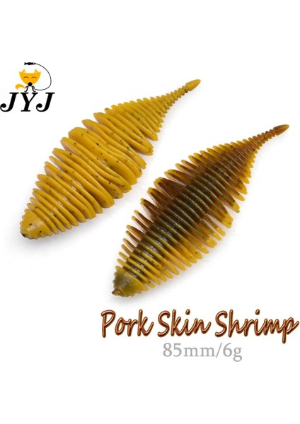 Turuncu Tarzı 3 Adet Ew 8.5cm 6g Yumuşak Cazibesi Solucan Balıkçılık Cazibesi Silikon Yemler Yumuşak Kauçuk Balıkçılık Swimbait Için Yapay Leurre Çorbası (Yurt Dışından)
