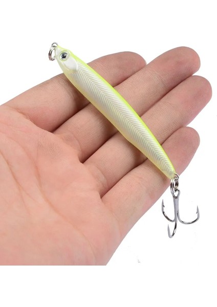 Z7 Stili 70MM Yüksek Li Heyecan Çubuğu Balıkçılık Cazibesi G Batan Kalem Uzun Döküm Shad Minnow Yapay Yem Pike Lures (Yurt Dışından)