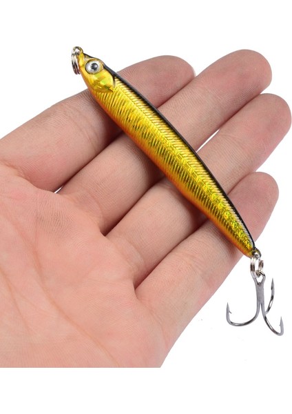 Z7 Stili 70MM Yüksek Li Heyecan Çubuğu Balıkçılık Cazibesi G Batan Kalem Uzun Döküm Shad Minnow Yapay Yem Pike Lures (Yurt Dışından)