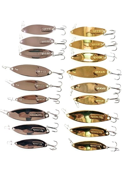 No2 Tarzı 10G 1 Adet Metal 10GGG Balıkçılık Lures Wobbler Er Yem Kaşığı Yapay Bas Sert Pullu Madeni Pul Metal Çelik Kanca Lures (Yurt Dışından)