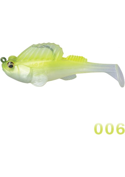 No.6 Tarzı 55MM 10G Hunthouse Yumuşak Cazibesi Yem Balıkçılık Cazibesi Me Ga Bas Karanlık Uyuyan Swimbaits Balıkçılık Pike Cazibesi Bas Shad Balıkçılık Levrek Için (Yurt Dışından)