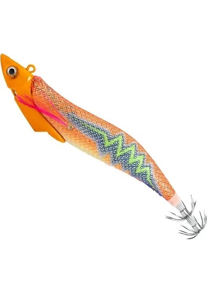 No.13 Tarzı 19G Jigs Aydınlık Gerçekçi Olta Takımı Kalamar Kanca Ahtapot Yemi Ahşap Karides Lures (Yurt Dışından)