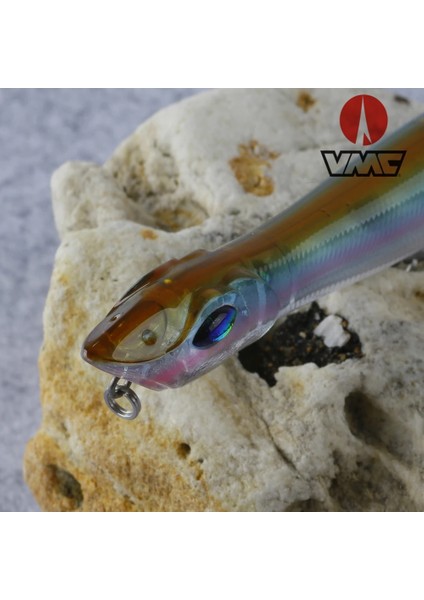 LFSL001O Stili 140MM 25G Le-Sahte Kafa G Balıkçılık Cazibesi Yüzen Crankbait Levrek Pike Cazibesi Kalem Yemi Vmc Kancalı Topwater Popper (Yurt Dışından) modelleri