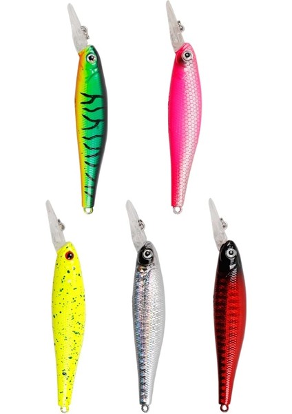 No.3 Tarzı Lushazer Sıcak Jerkbaits Balıkçılık Lures 9.5cm 7.1g Yüzen Minnow Cazibesi Tuzlu Su Sert Yemler Eylem Wobblers Olta Takımı (Yurt Dışından) indirimleri