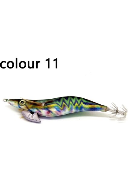 No.11 Stili 13.5CM-21G Balıkçılık Cazibesi Ikinci Nesil Ahşap Karides Inç Ahşap Karides Kalamar Yemi Mürekkepbalığı Yemi Balıkçılık Cazibesi Tuzlu Su Cazibesi (Yurt Dışından)