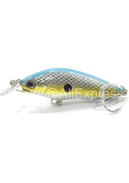 M583X23 Stili Wlure 8.1cm 7.1g Geniş Yüzme Eylem Kısa Gövde #6 Kanca Böcek Yemi Tatlı Su 3D Sert Gözler Crankbait Cazibesi Balıkçılık M583 (Yurt Dışından)