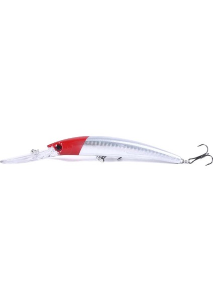 No.4 Tarzı Minnow Balıkçılık Cazibesi 15CM 15G Crankbait Yapay Sert Yem Sinek Olta Takımı Plastik Sazan Pike Balık Wobbler (Yurt Dışından)