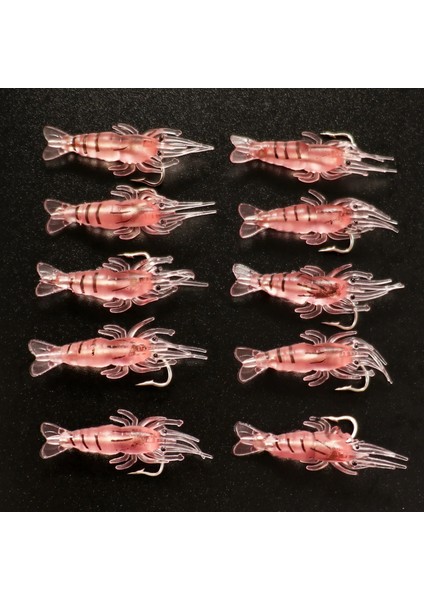 Yeşil Stil Karides Cazibesi Yumuşak Yapay Yem Olta Kancası Lezzet Balık Taze Tat Aydınlık Swimbait Nehir Okyanus Tuzlu Su Olta Takımı Pesca (Yurt Dışından)