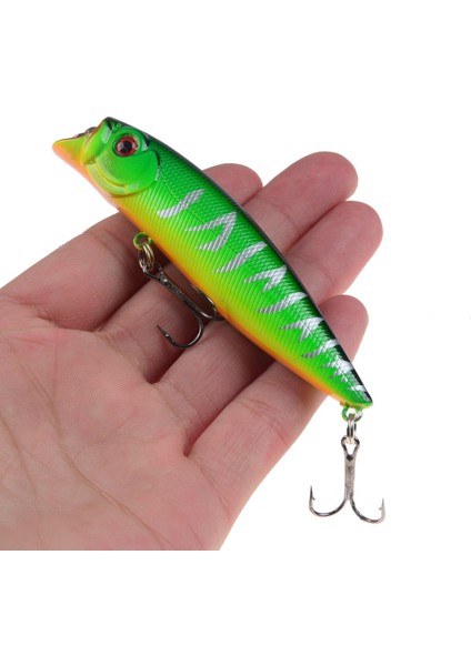 NO11 Stili Whopper Plopper 9cg Topsu Popper Balıkçılık Cazibesi Sert Yem Wobblers Dönen Yumuşak Kuyruk Olta Takımı (Yurt Dışından)