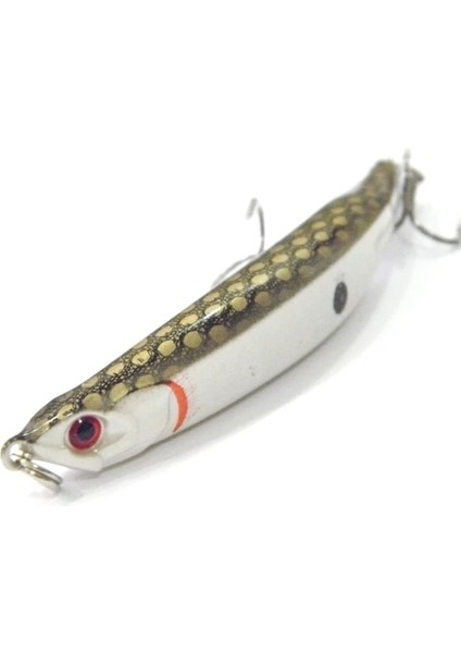 W624X10 Stili Wlure 8.3g 8.9cm Küçük Boy Bend Minnow Suda Ölüyor Seğirme Cazibesi Yeraltında Yavaş Batan Sazan Yem Balıkçılık Cazibesi W624 (Yurt Dışından)
