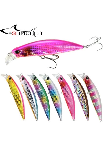 J Tarzı 30G 9 5cm 2020 Minnow Balıkçılık Cazibesi Yem WEIGHTS30G.2CM Kış Mücadele Pesca Tuzlu Su Lures Articulos De Pesca Isca Yapay Sahte Balık (Yurt Dışından)