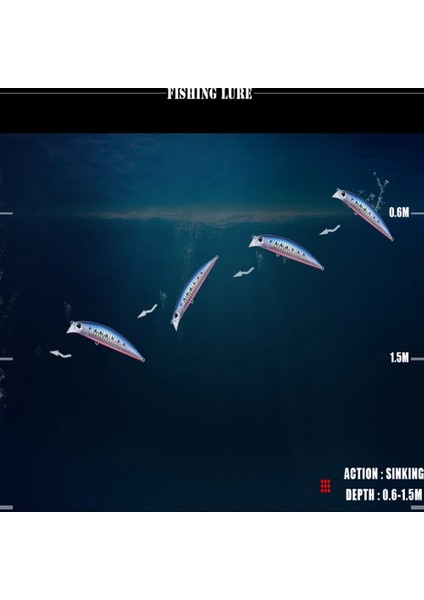 J Tarzı 30G 9 5cm 2020 Minnow Balıkçılık Cazibesi Yem WEIGHTS30G.2CM Kış Mücadele Pesca Tuzlu Su Lures Articulos De Pesca Isca Yapay Sahte Balık (Yurt Dışından)